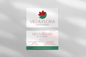 biglietto da visita Villa Flora